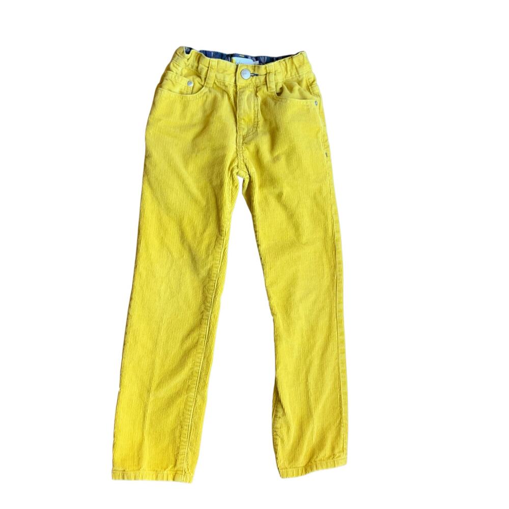 Mini Boden Yellow Corduroy pants - Picture 3 of 5